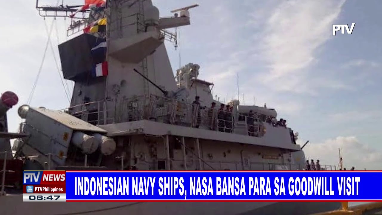 Indonesian Warships In Four-day, Goodwill Visit To Philippines | PTV News