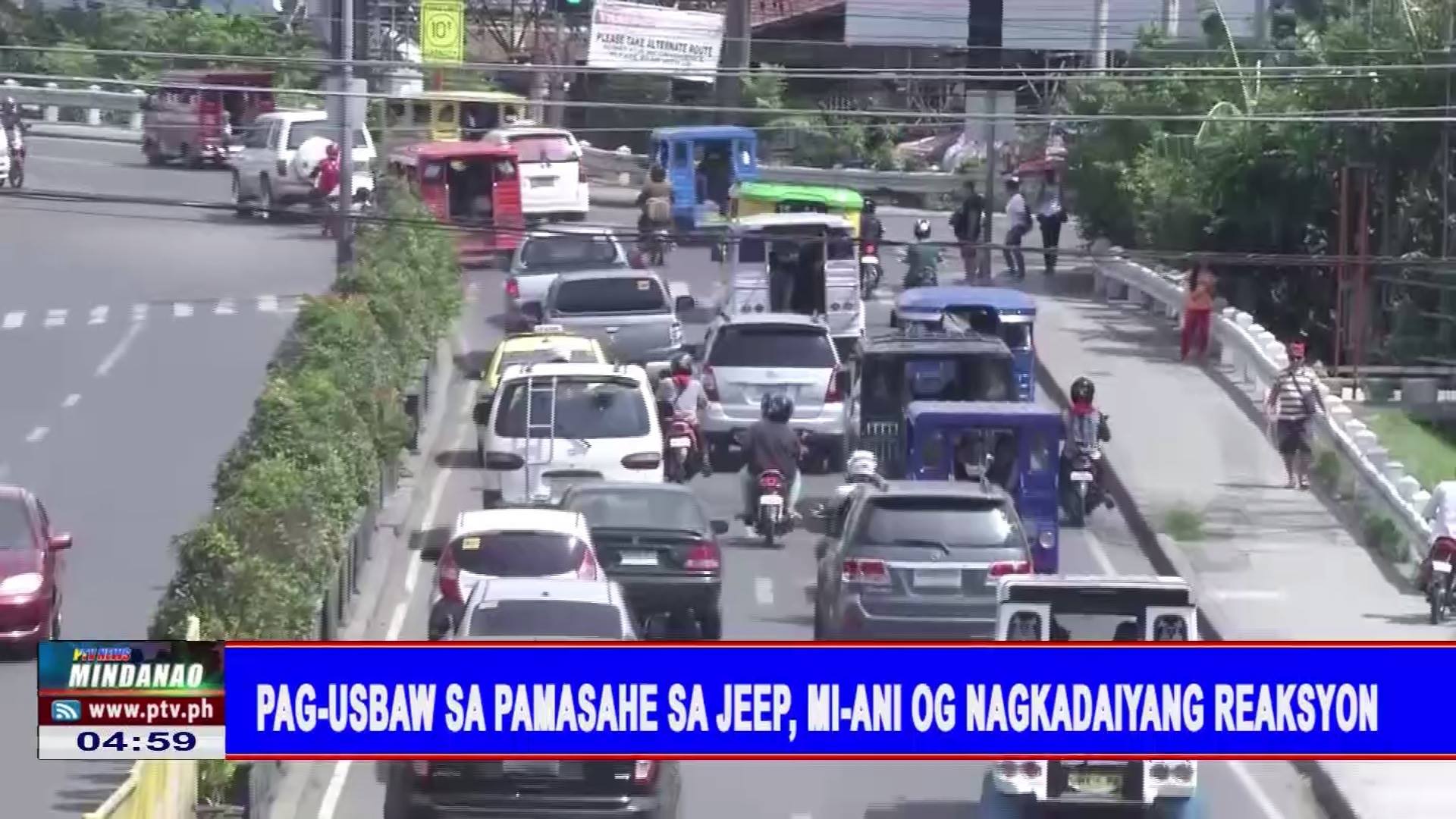 PTV NEWS MINDANAO, OCTOBER 19, 2018 I Pag-usbaw sa pamasahe sa Jeep, mi ...