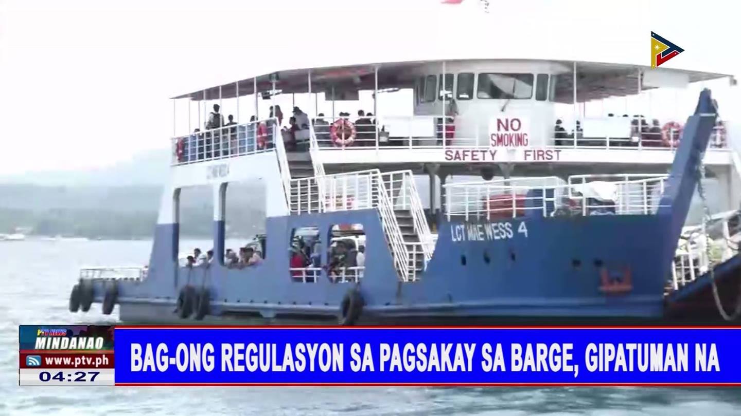 PTV NEWS MINDANAO, NOVEMBER 28, 2018 l Bag-ong regulasyon sa pagsakay ...