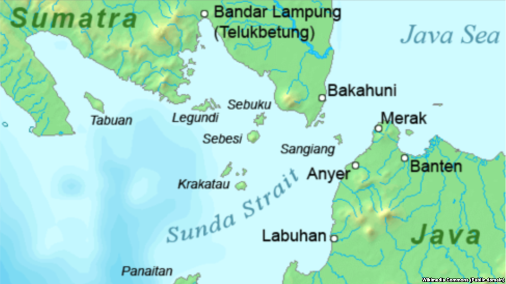 java and sumatra on world map