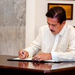 Senator Tito Sotto III signs