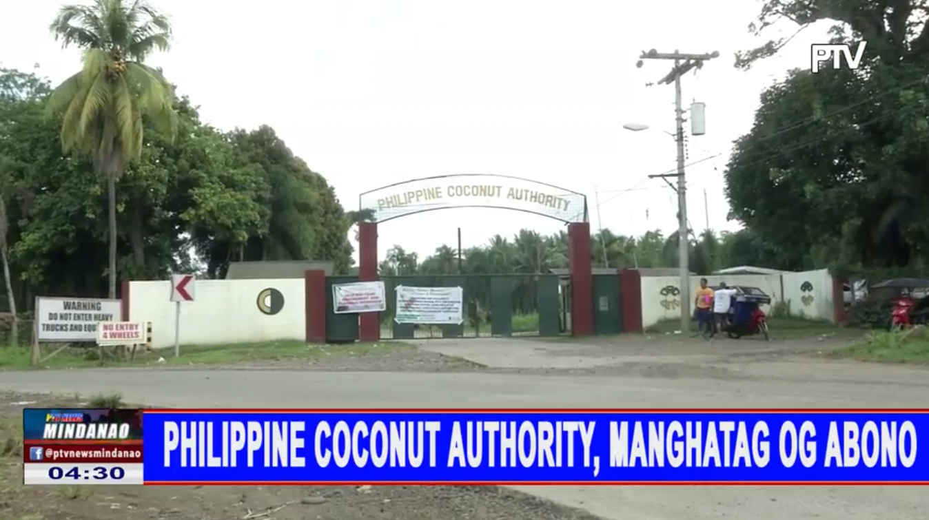 Philippine Coconut Authority, nanghatag og abono - PTV News