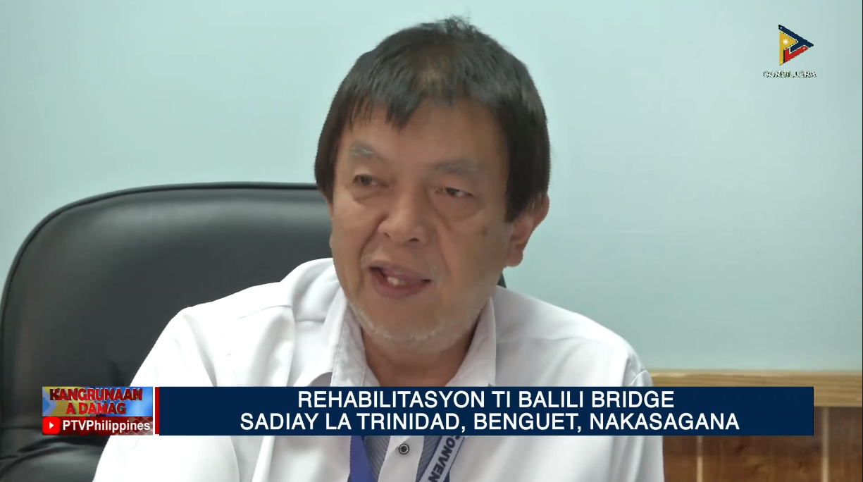 Rehabilitasyon ti Balili Bridge sadiay La Trinidad, Benguet, nakasagana ...