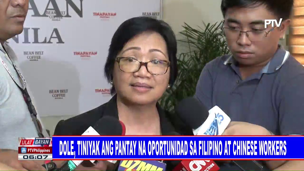 DOLE, bumuo na ng technical working group na tututok sa POGO hubs - PTV ...