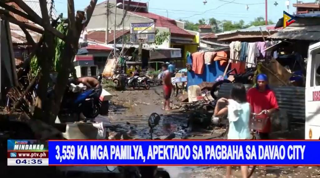 3559 Ka Mga Pamilya Apektado Sa Pagbaha Sa Davao City Ptv News 5288