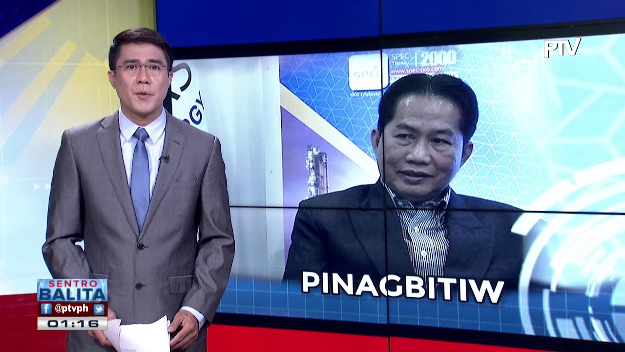 PRRD axes PNOC-EC Chief - PTV News