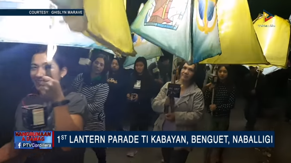 1st Lantern Parade ti Kabayan, Benguet, naballigi - PTV News