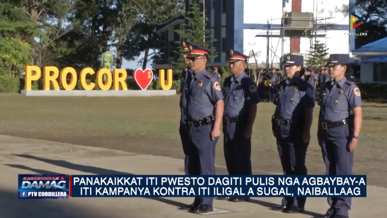 Panakaikkat iti pwesto dagiti pulis nga agbaybay-a iti kampanya kontra ...