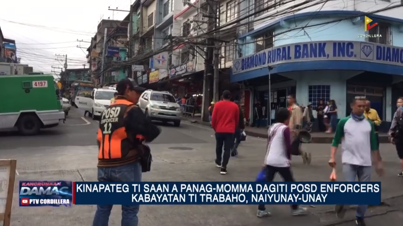 Kinapateg ti saan a panag-momma dagiti POSD enforcers kabayatan ti ...