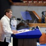 President Rodrigo Duterte during his State of the Nation Address/ Photo from PCOO/ File