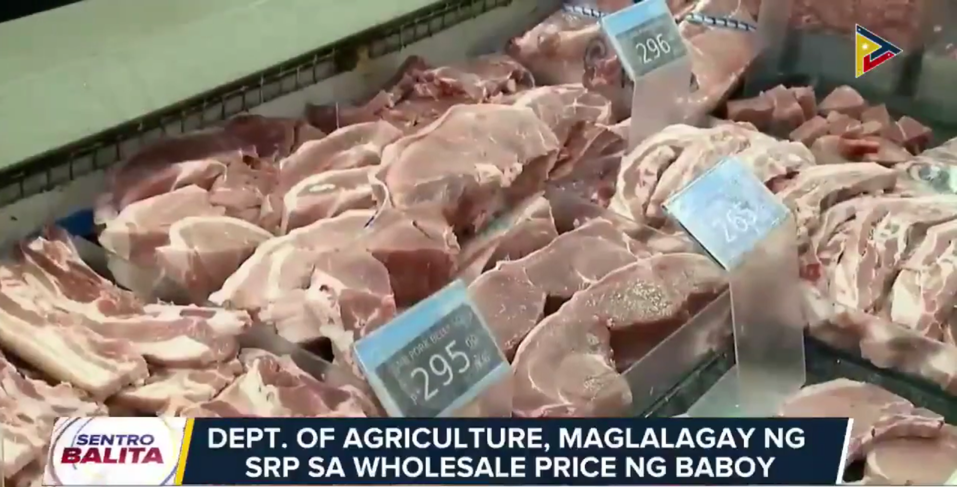 Da Sets Srp For Pork Wholesale Ptv News