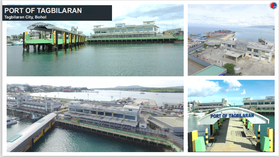 Port Of Tagbilaran In Bohol Photo Courtesy Of Dotr Ptv News