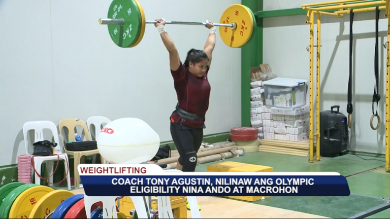 Coach Tony Agustin clarifies Ando, Macrohon Olympic ...