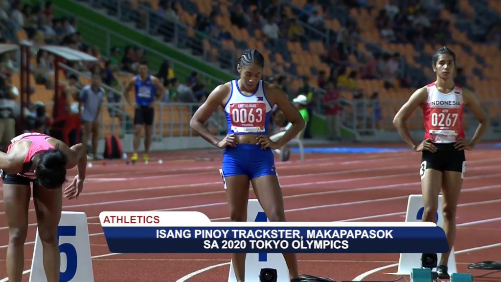 Filipino trackster makes it to the 2020 Tokyo Olympics PTV News