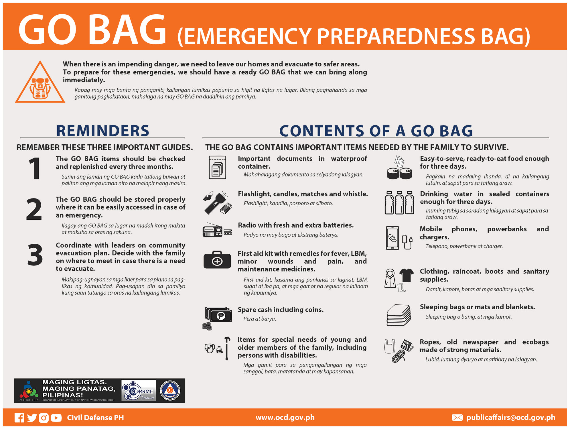 Nepal earthquake: How a GO BAG (Emergency Kit) became the Bag for Survival  - PrepareCenter