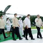President Rodrigo Roa Duterte arrives at the Batasang Pambansa for his sixth and final State of the Nation Address, July 26, 2021. (King Rodriguez/Presidential Photo)