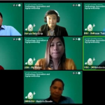 (Left to right) Dr. Rodel P. Gamiao, ISU-ATBI incubatee; (Host) Mr. Darwin Dela Cruz, Communication Faculty of Central Luzon State University (CLSU); Mr. Baltazar K. Tudayan, BSU-ATBI incubatee; Ms. Soledad S. Garibay, UPV-ATBI incubatee; Ms. Pia Amabelle Flores, Project Leader of USM-ATBI; Ms. JM Rondovio, VSU-ATBI incubatee; and Ms. Maricris Boado, DMMMSU-ATBI incubatee presented a video overview of how they ‘hatch’ their business through ATBI’s help.