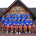 The Philippine men’s national team selection that will represent the country in the Asian Men’s Club Volleyball Championship in Thailand from Oct. 8 to 15.  (PNVF photo release)  Seated (from left): Rex Intal, Jack Kalingking, Manuel Sumanguid, Ricky Marcos, JP Bugaoan, Jessie Lopez, Jao Umandal.  Standing (first row): Joeven dela Vega, Ish Polvorosa, assistant coach Jeff Malabanan, assistant coach Sherwin Meneses, coach Dante Alinsunurin, team manager Michael Verano, assistant coach Dong dela Cruz, strength and conditioning coach Nico Francisco.  Standing (second row): Marck Espejo, Kim Malabunga, Bryan Bagunas, Kim Dayadante, John Vic de Guzman, Mark Alfafara, Ysay Marasigan, Josh Retamar, Francis Saura.