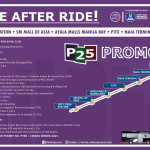 The new UBEx route will include the LRT-1 EDSA Station and the following destinations: SM Mall of Asia, Ayala Malls Manila Bay, Paranaque Integrated Terminal Exchange (PITX), and NAIA Terminals 1-3.
