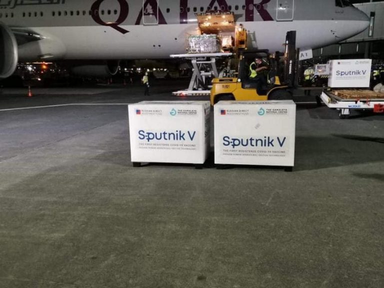 190,000 doses of Sputnik V arrive in the PH