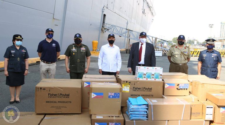 AFP receives P57-M worth of medical equipment, supplies from Australian Government