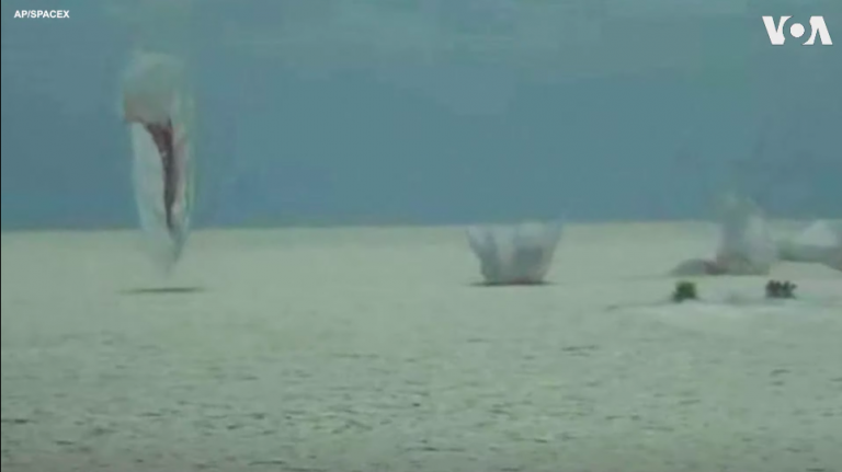 Crew of world’s first all-civilian orbital mission returns to Earth