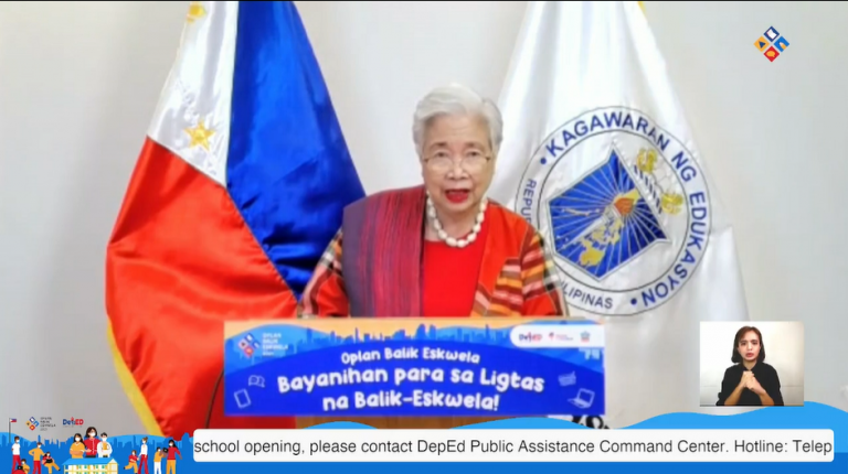 DepEd officially opens SY 2021-2022