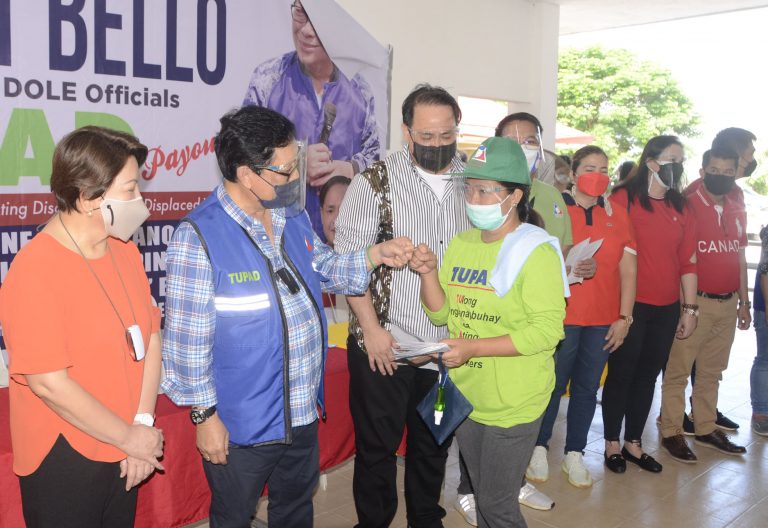 DOLE readies TUPAD for ‘Odette’-hit regions