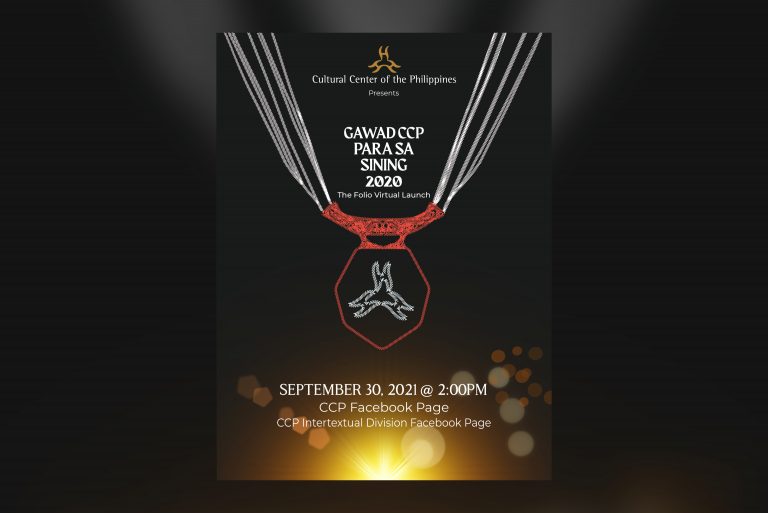 CCP launches folio on 2020 Gawad CCP awardees
