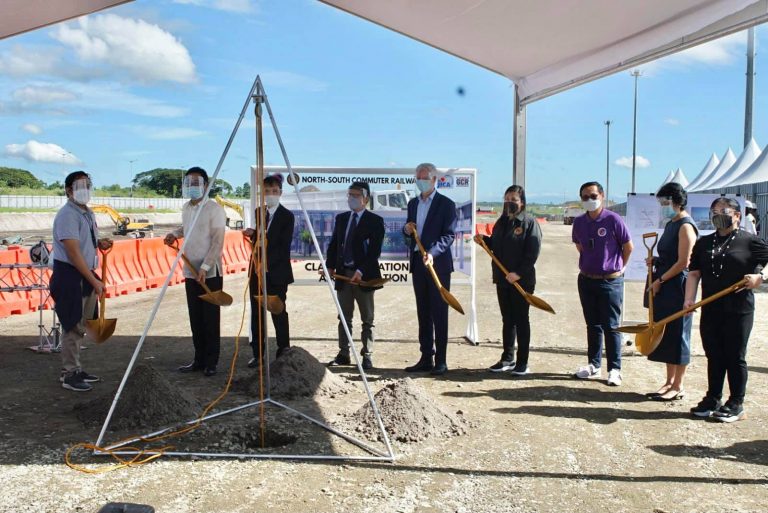Japanese Ambassador, ADB, JICA laud DOTr Sec. Tugade for North-South commuter railway progress