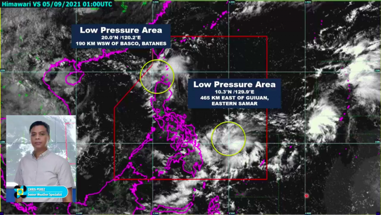 2 LPAs in PAR bring cloudy skies, rain – PAGASA