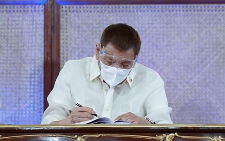 PRRD signs law imposing taxes on POGOs