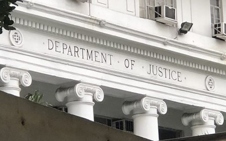 DOJ: Names of policemen in matrix not included to observe due process