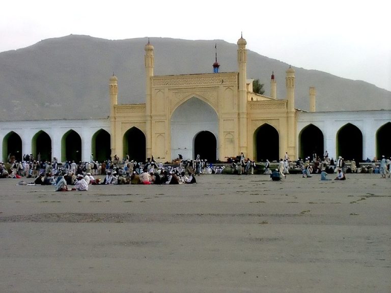 Id Gah Mosque in Kabul [photo credit: KevinScottNL | Commons Wikimedia]
