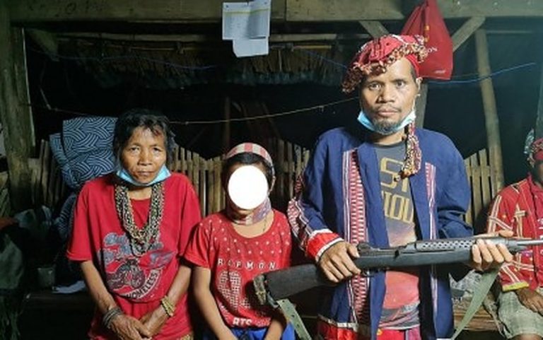 NPA IP family of 3 surrender in Bukidnon