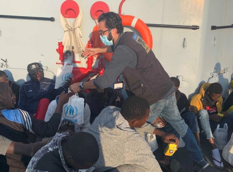 Hundreds of migrants rescued off Libyan coast: UNHCR