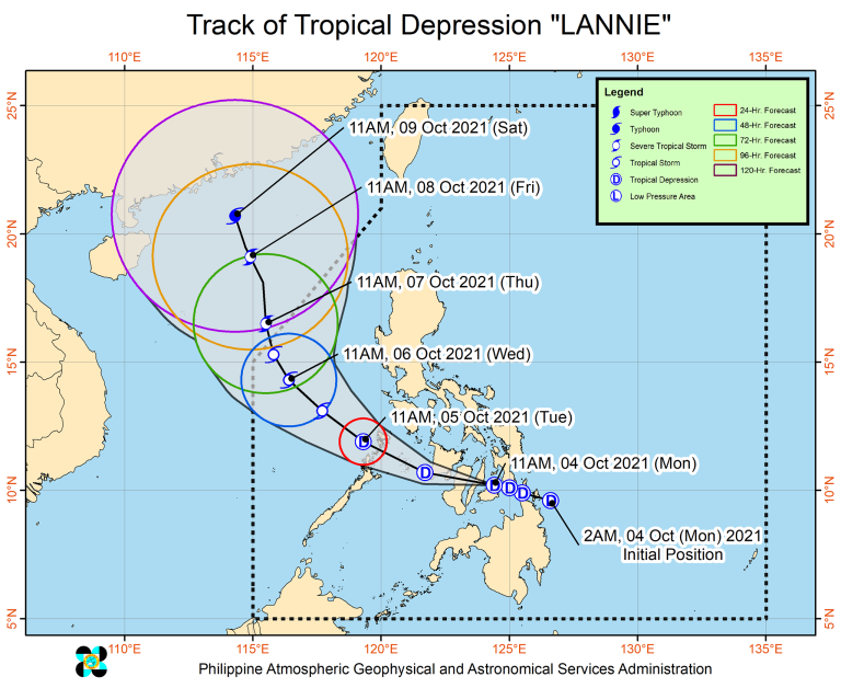TD ‘Lannie’ expected to make more landfalls in PH