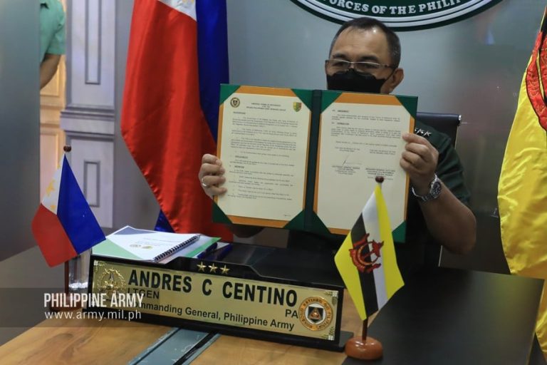 PH, Brunei armies sign guidelines for defense cooperation pact