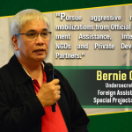 President Rodrigo Duterte has tapped Undersecretary Bernie Cruz to be the acting chief of Department of Agrarian Reform (DAR), Malacañang announced on Saturday. (Photo from DAR)