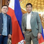 Sen. Bong Go with President Rodrigo Roa Duterte. (Photo courtesy of SBG’s office)