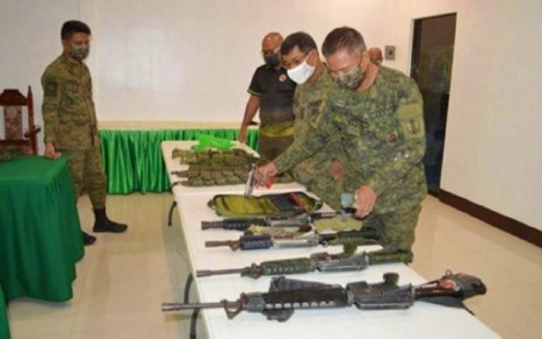 Guns seized from NoCot village exec near Comelec office