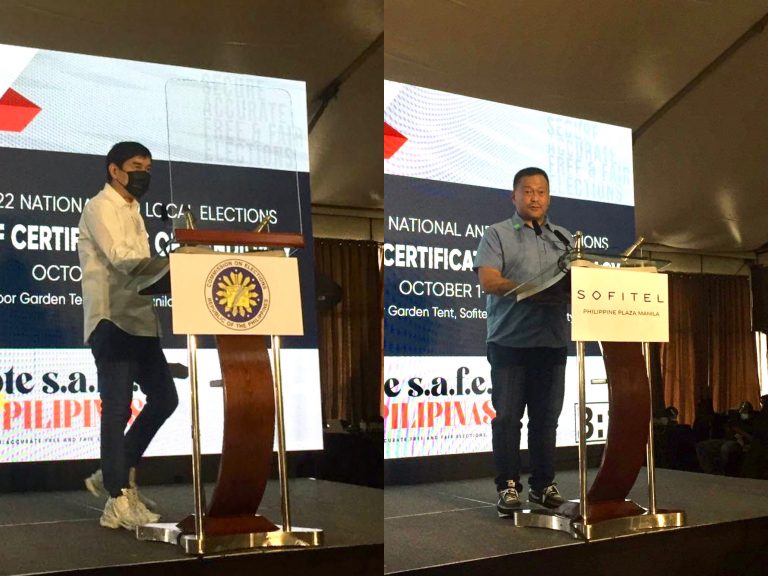 Raffy Tulfo, JV Ejercito file candidacy for senator