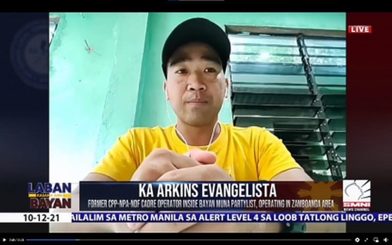 Shun CPP-NPA legal fronts’ poll bets, ex-cadre to voters