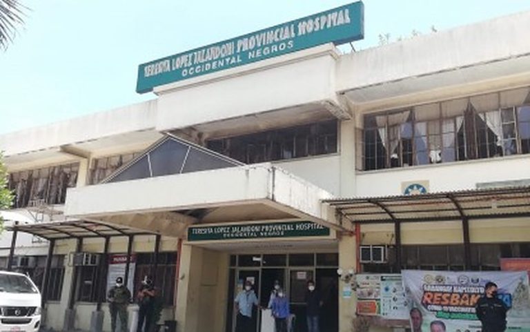Over 1-K Bacolod City residents admitted in prov’l-run hospitals