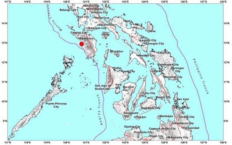 Magnitude 5.6 earthquake jolts Occidental Mindoro