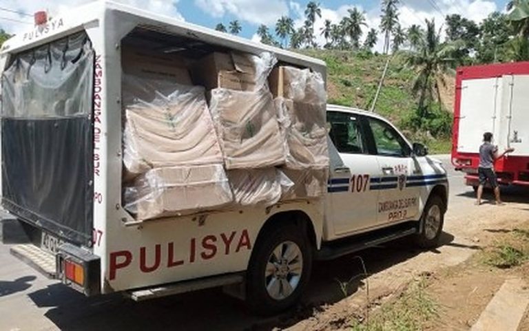 P750-K smuggled cigarettes seized in Pagadian City