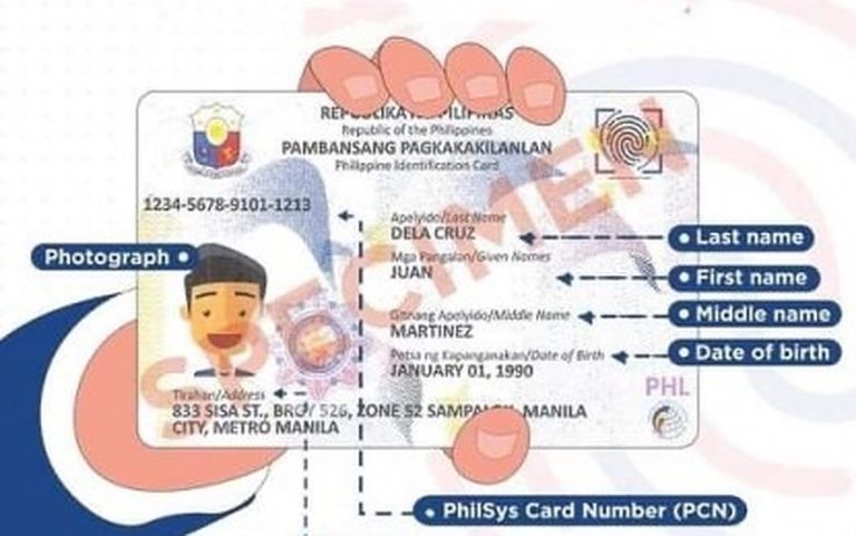 Nat’l ID one of 4 primary PH identification documents