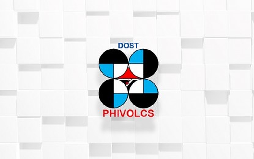 The DOST-PHIVOLCS logo. (Photo from PNA) - PTV News