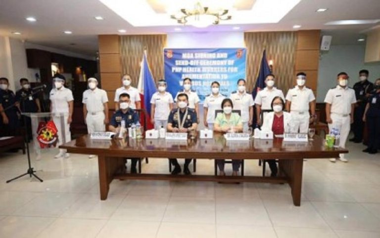 PNP deploys nurses to help hospitals dealing with COVID-19 surge