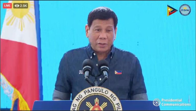 PRRD leads Sariaya Bypass Road inauguration
